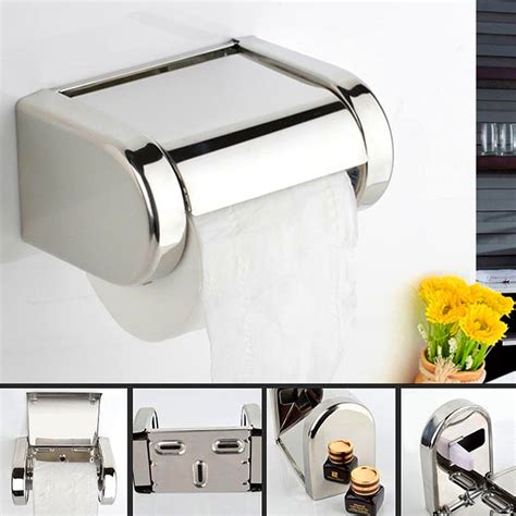 stainless steel square tissue box holder|toilet tissue paper roll holder.